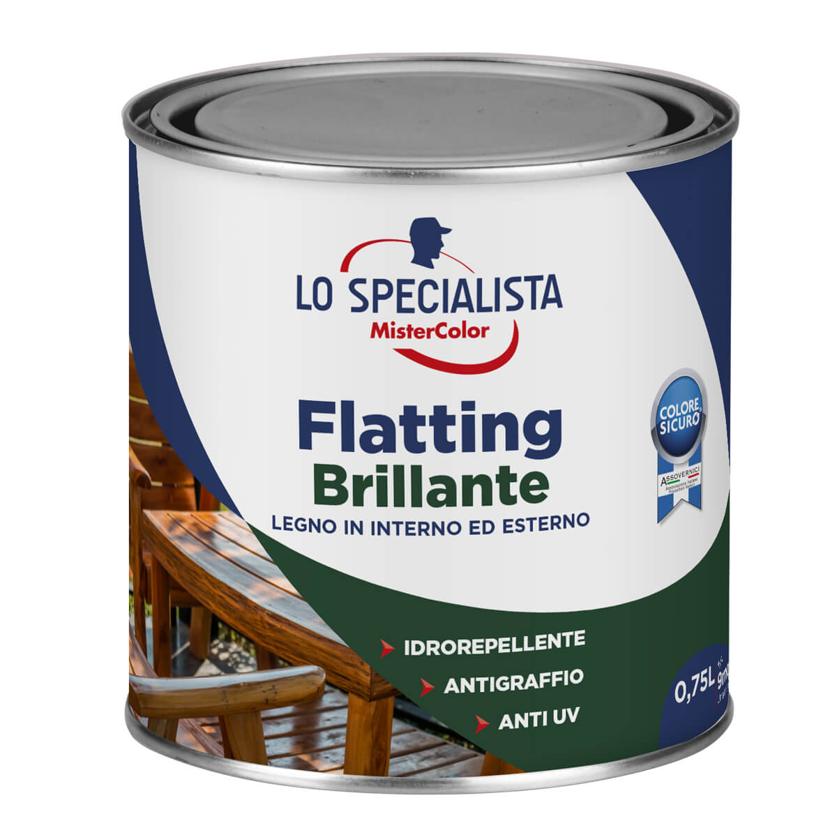 FLATTING ACQUA BRILLANTE INCOLORE LT.0.75