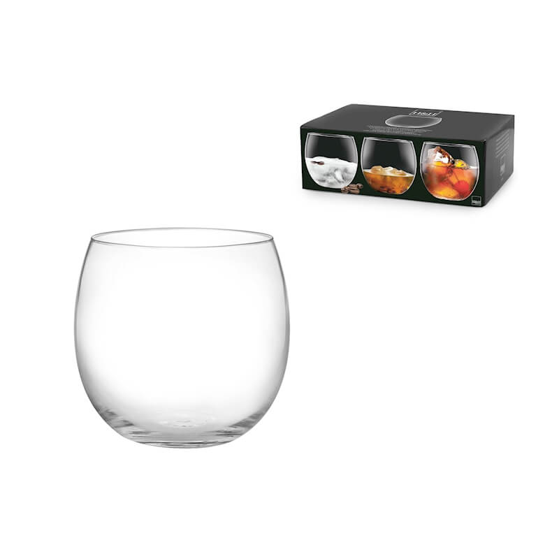 SET6 BICCHIERI VETRO BUBBLY LIQUORE CC.160