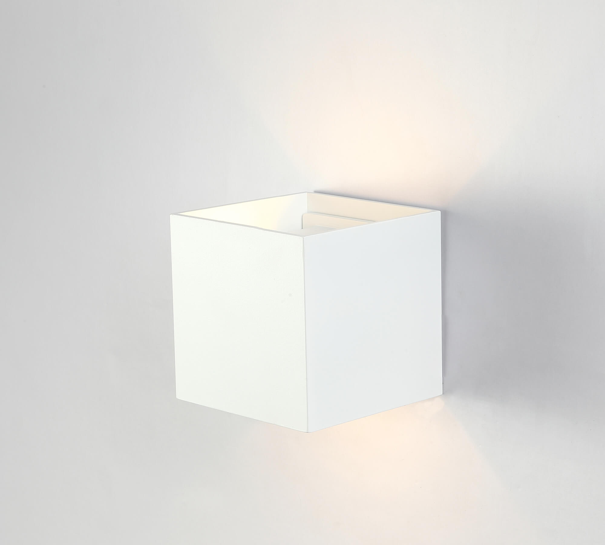 *ALICE APPLIQUE LED BIANCO 2X3 WATT 4000K CM.10X10