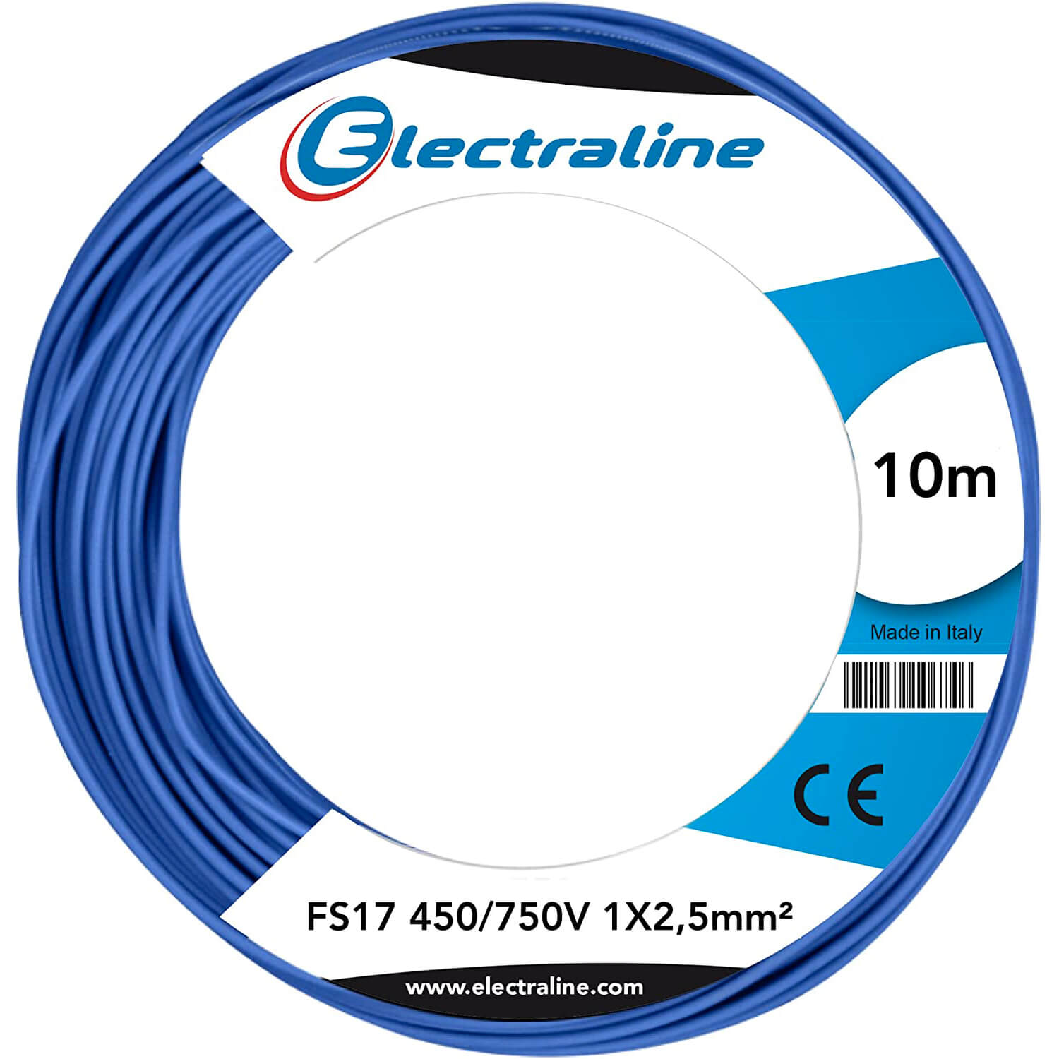 CAVO ELETTRICO FS17 1X2.5 MT10 BLU