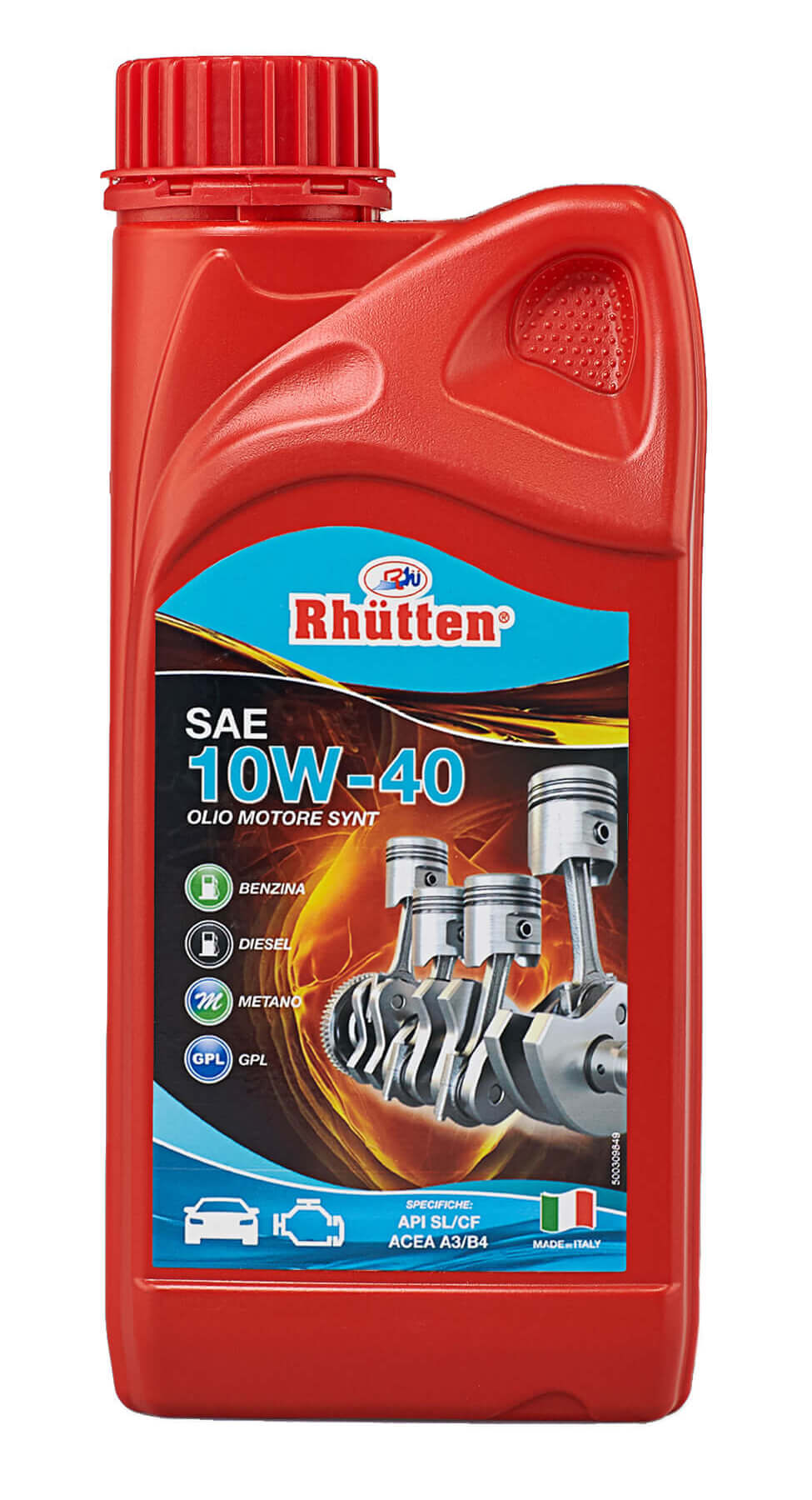 OLIO MOTORE RHUTTEN 10W-40 LT.1