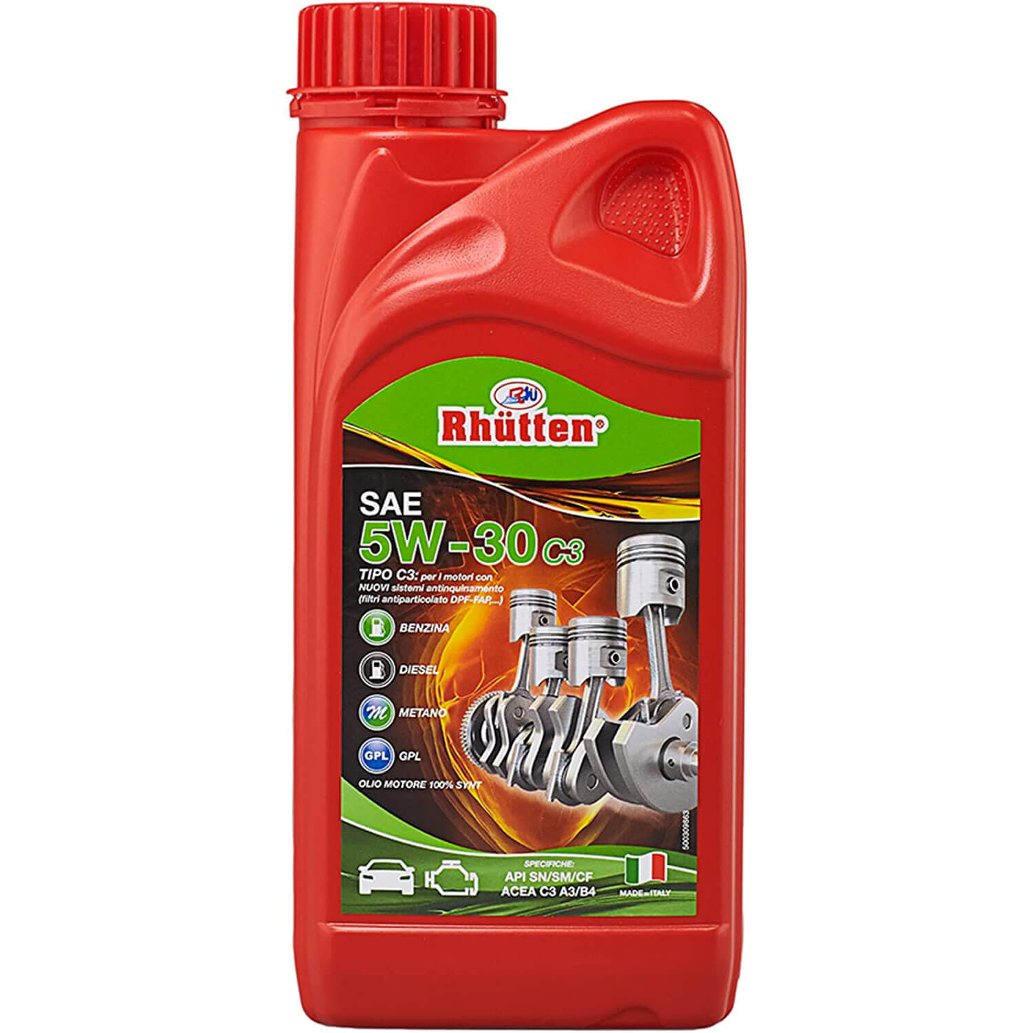 OLIO MOTORE RHUTTEN 5W-30 C3 LT.1