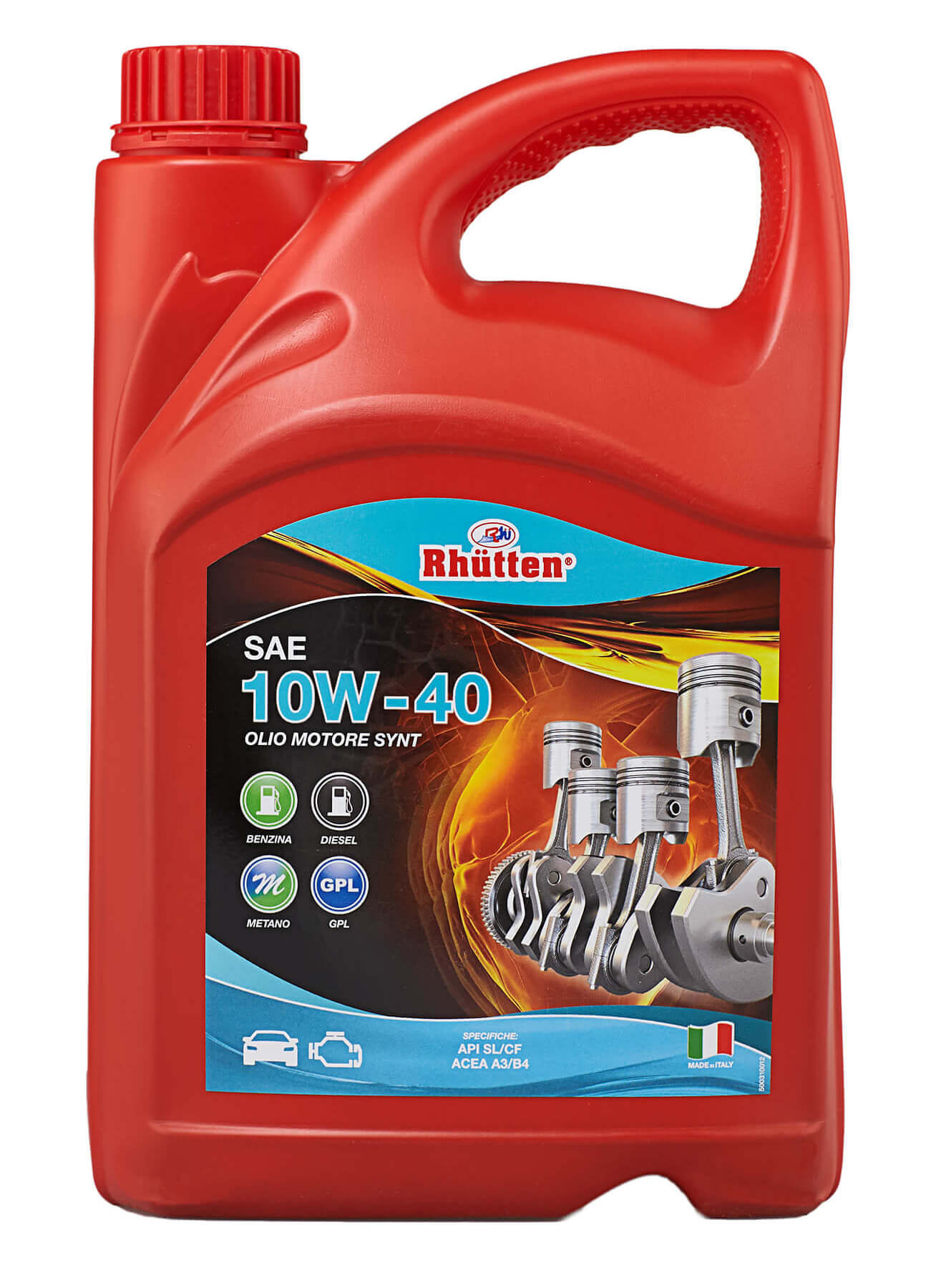 OLIO MOTORE RHUTTEN 10W-40 LT.4