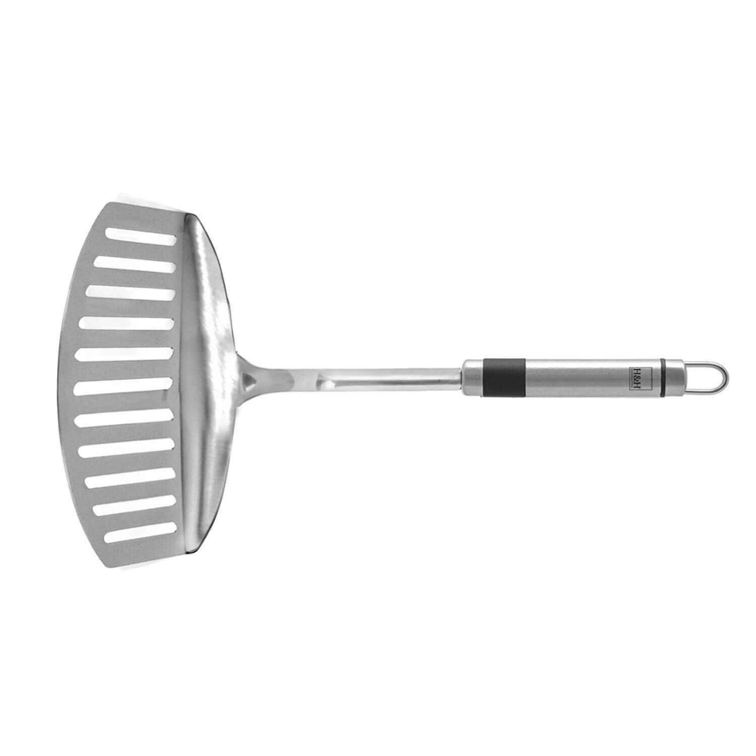 *PALETTA PESCE INOX M/OVALE