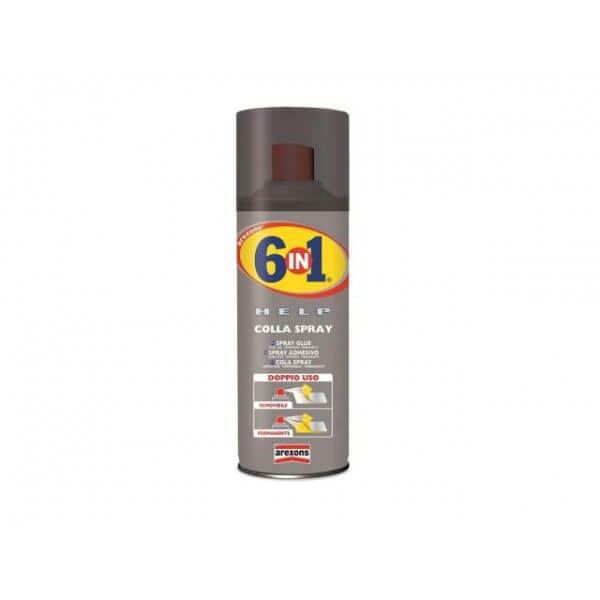 COLLA SPRAY 6IN1 ML.400 DOPPIA AZIONE