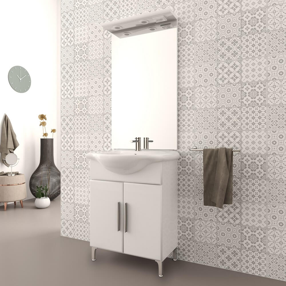 AIDA MOBILE BAGNO COMPLETO CM.65 BIANCO