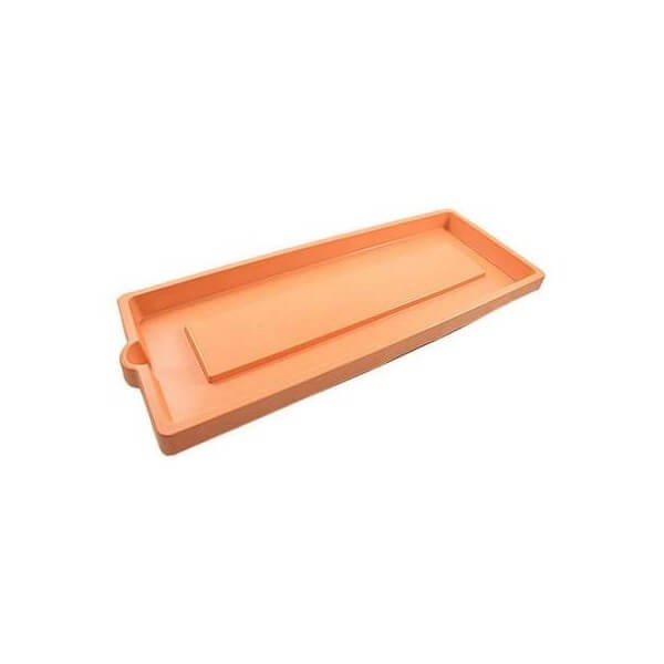 SOTTOVASO EFF.LEGNO CM.75X33.5 TERRACOTTA