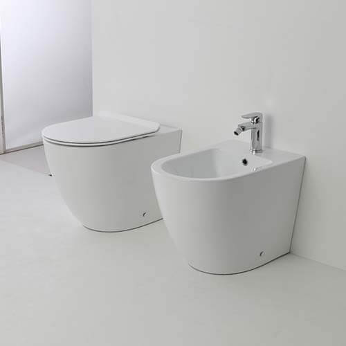 BIDET RIMLESS FILO PARETE SERIE