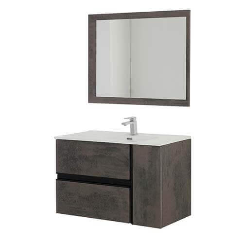 *COMP.BAGNO CM.90 2C+1A BETON CENER