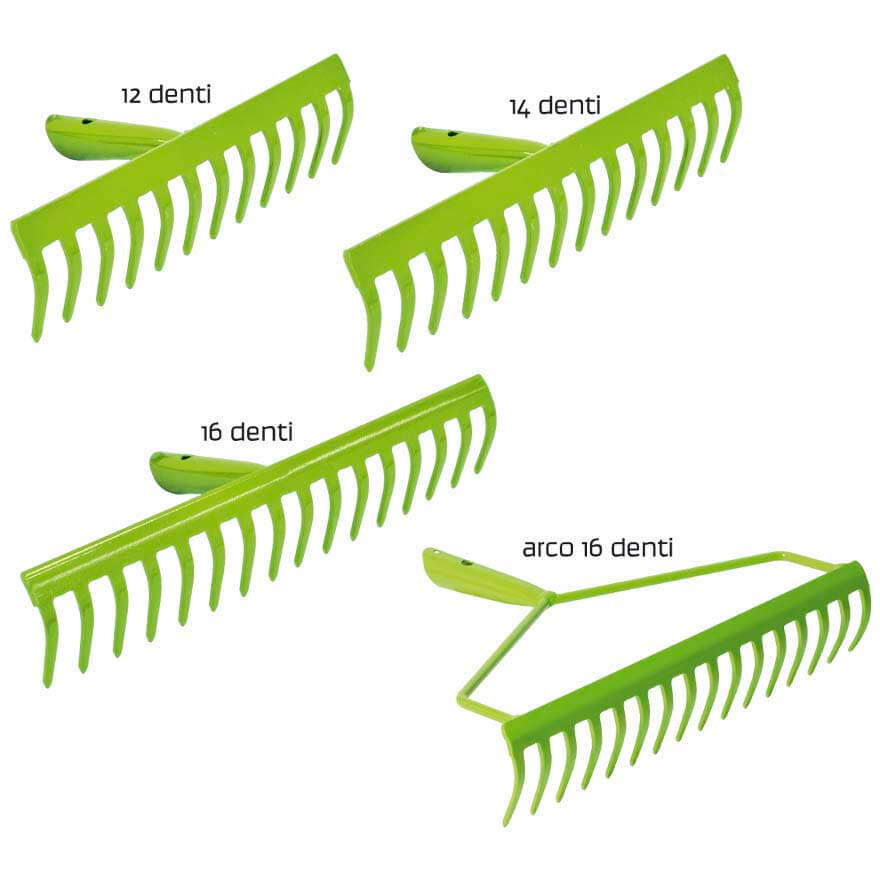 RASTRELLO AD ARCO SENZA MANICO 16 DENTI