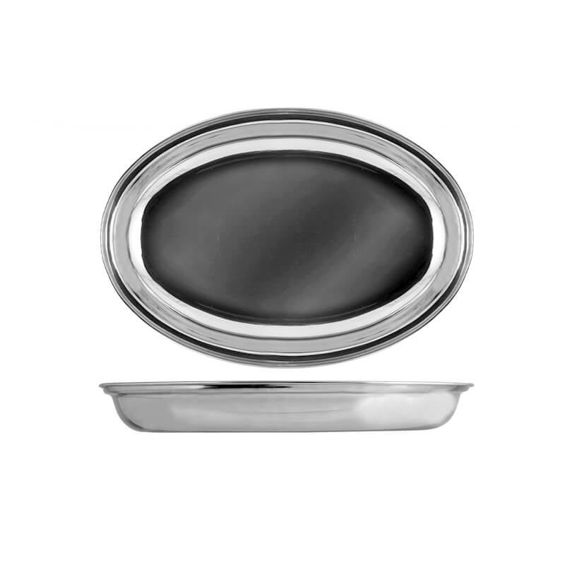 PIROFILA INOX OVALE CM.35