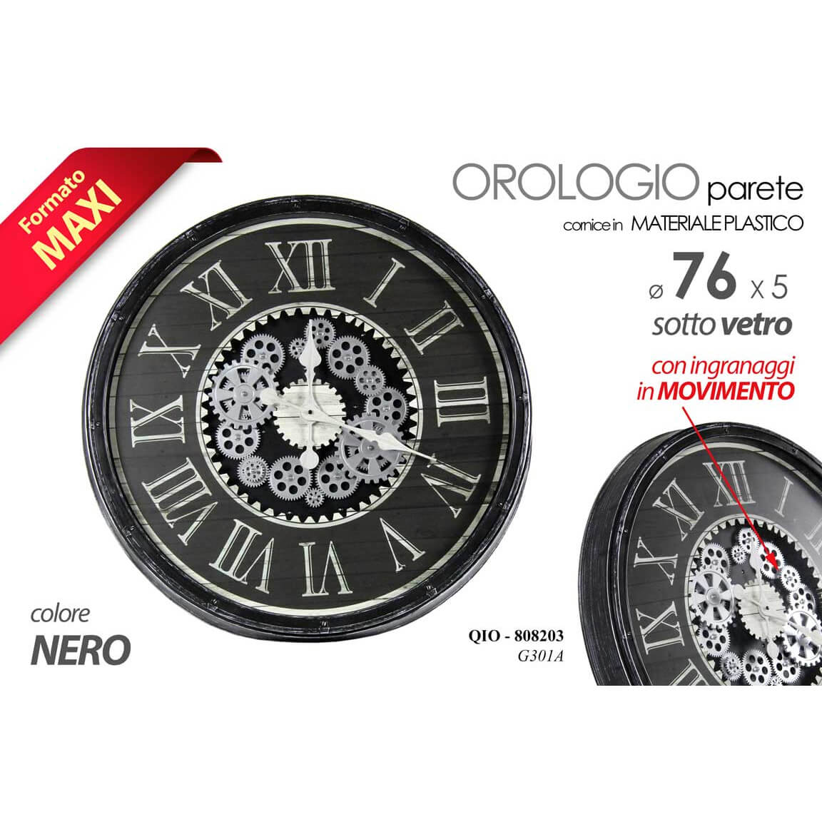 OROLOGIO PARETE D.76