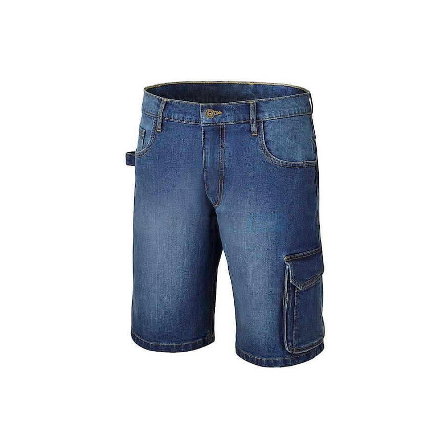 *BERMUDA JEANS DA LAVORO ELAST.TGXXL