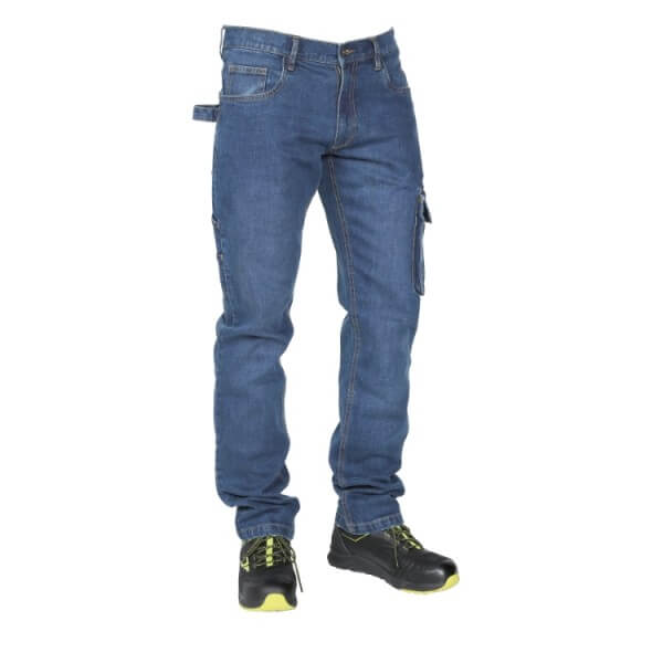 JEANS LAVORO 98%COT.SLIM FIT TG.L