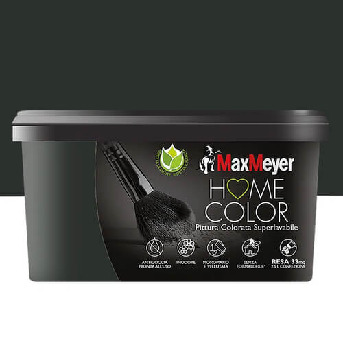 PITTURA HOME COLOR NERO LT.2.5