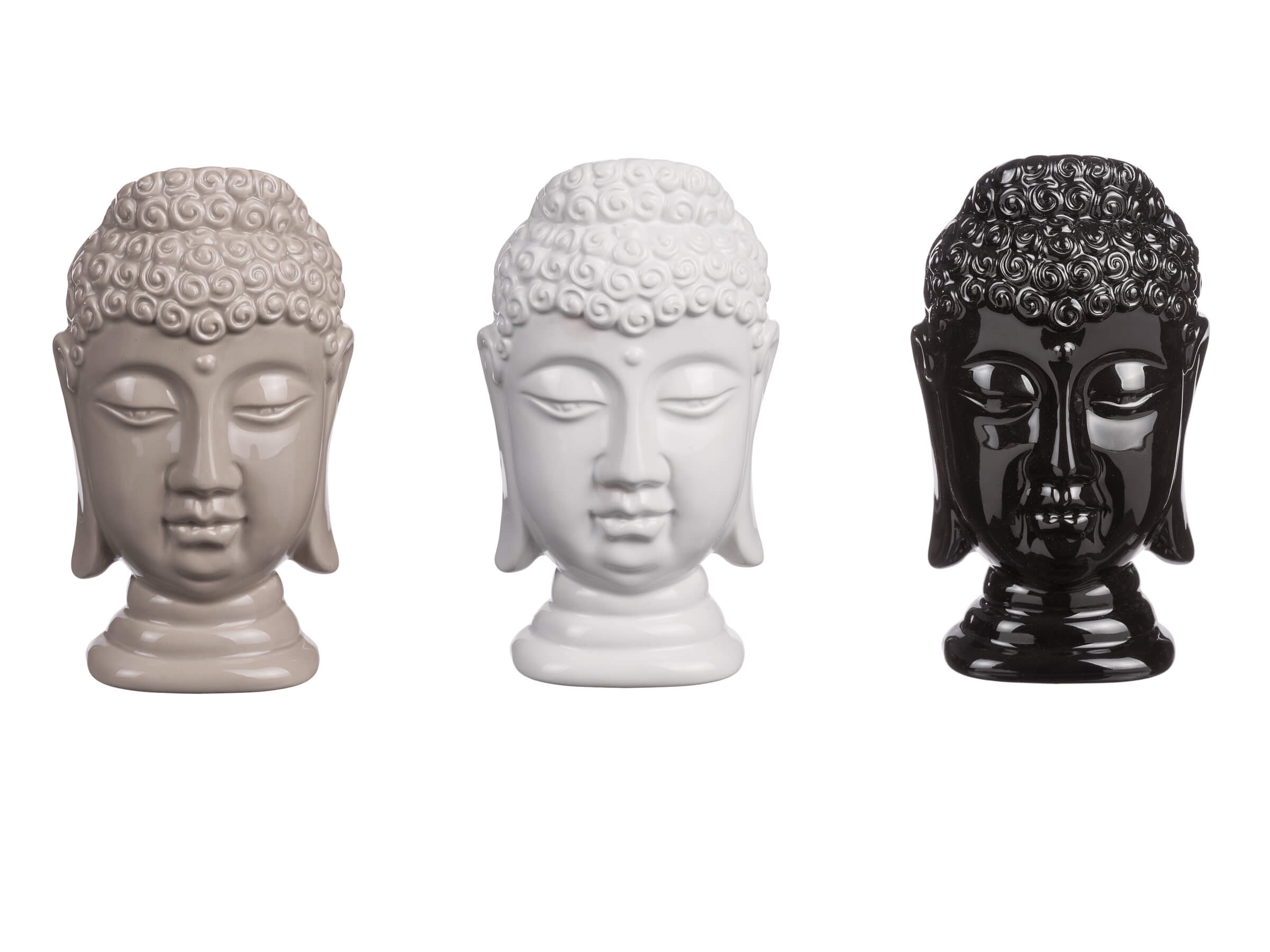 UMIDIFICATORE CERAMICA BUDDHA ASS.3 COLORI