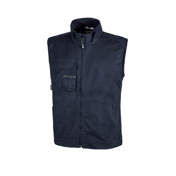 GILET DA LAVORO 200GR BLU TG.S