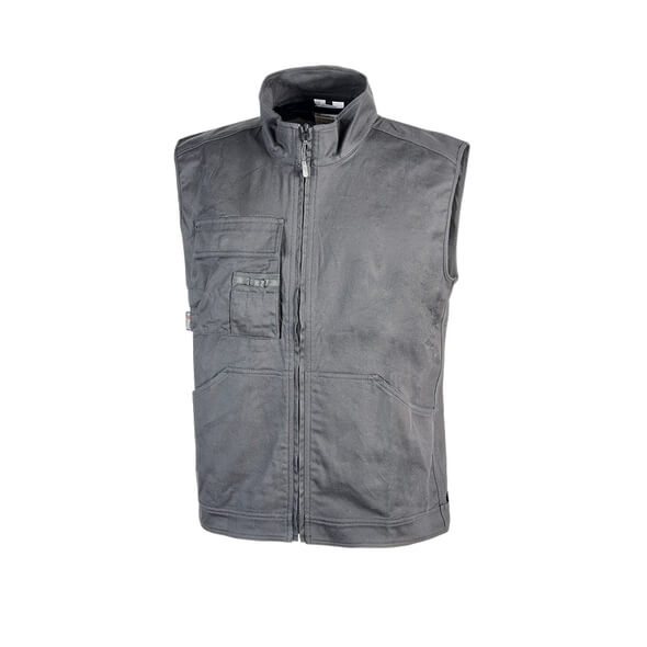 GILET DA LAVORO 200GR GRIGIO TG.S