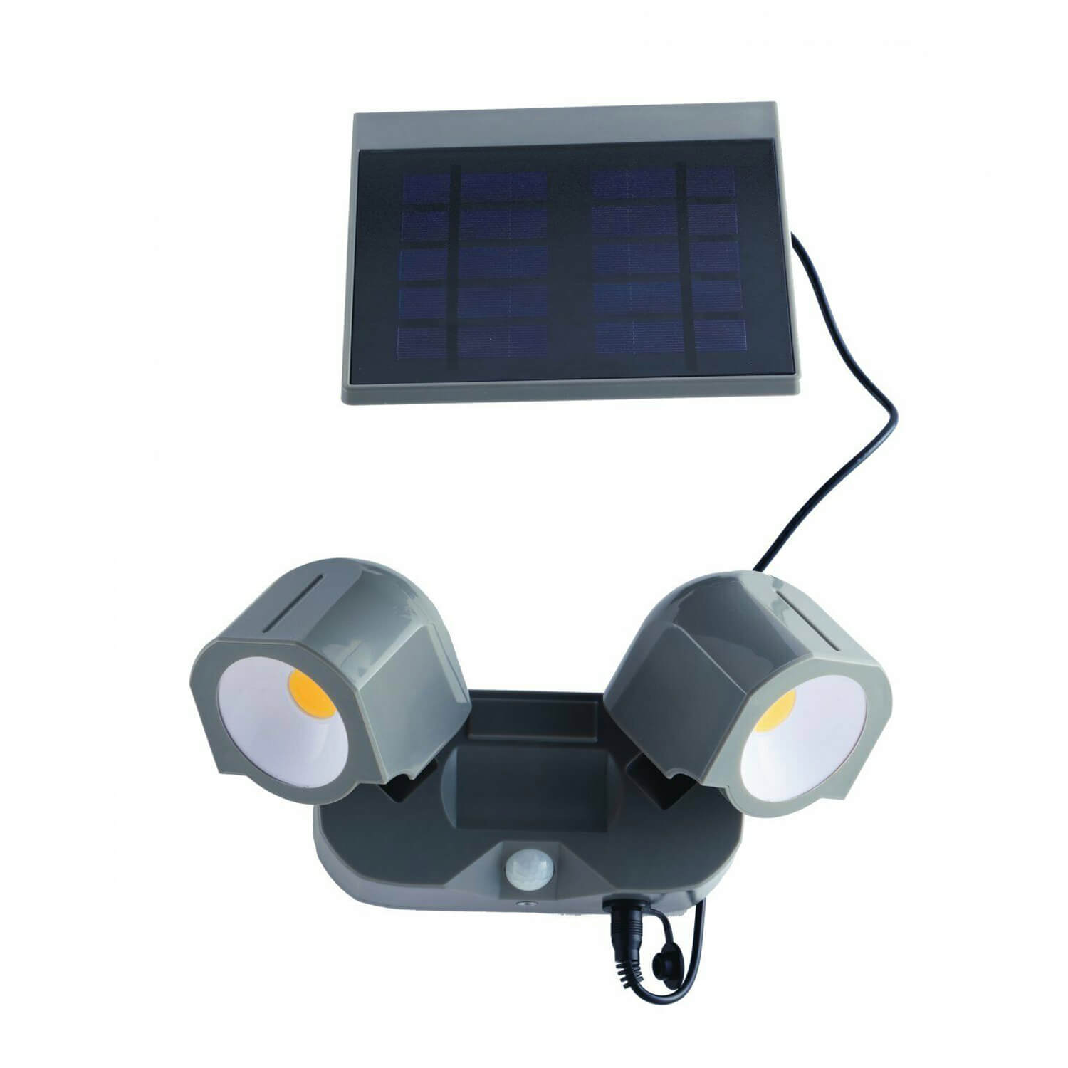 *LAMPADA SOLARE C/SENSORE 2X1.5W 230 LUMEN