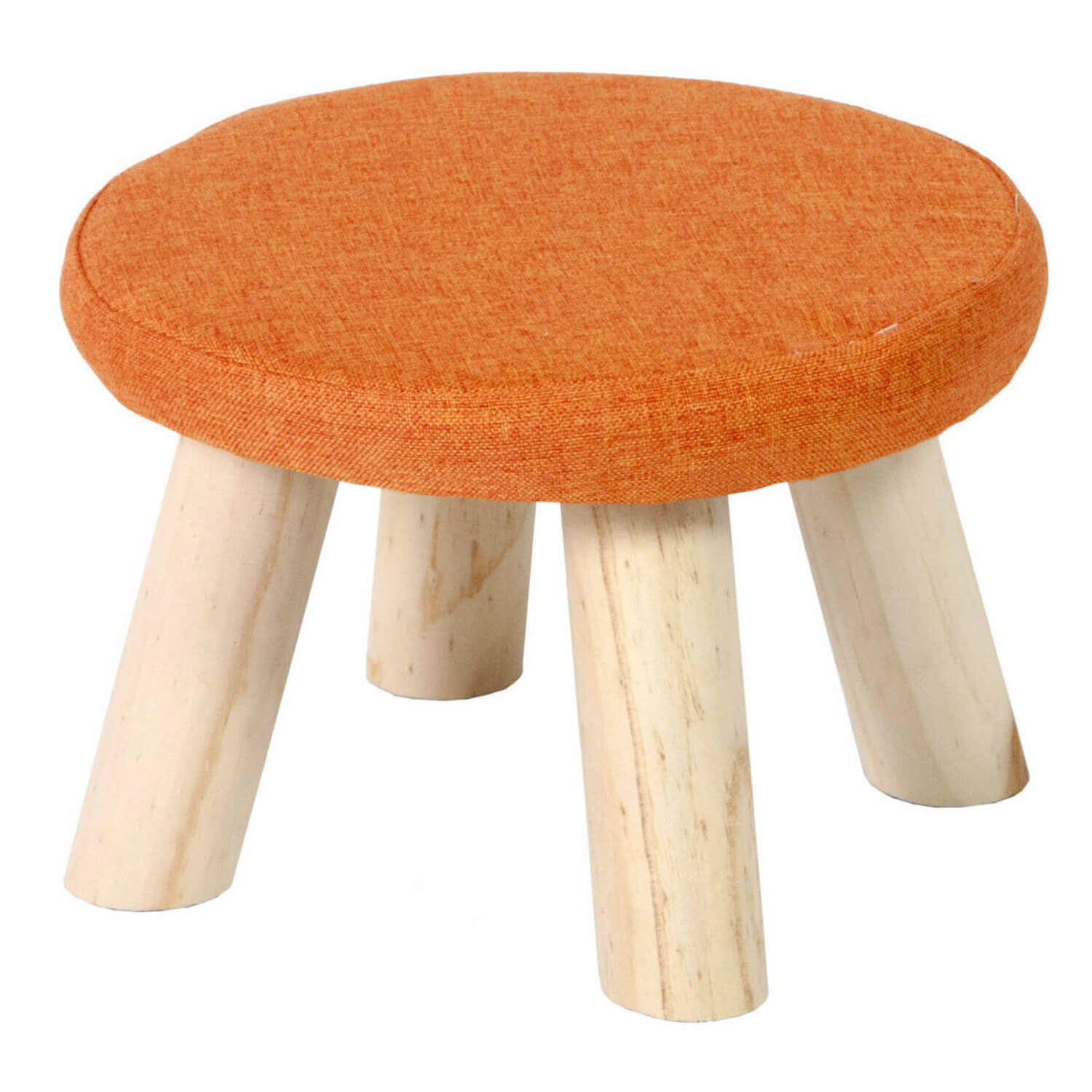 SGABELLO POUF JIMMY ARANCIO