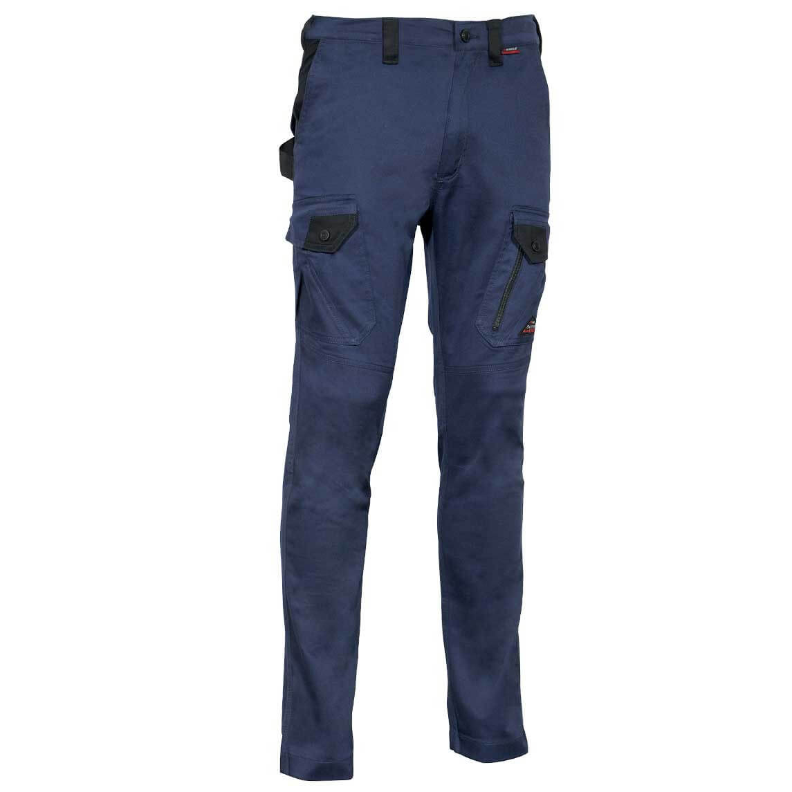 PANTALONE COTONE MULTIT.245G BLU 46