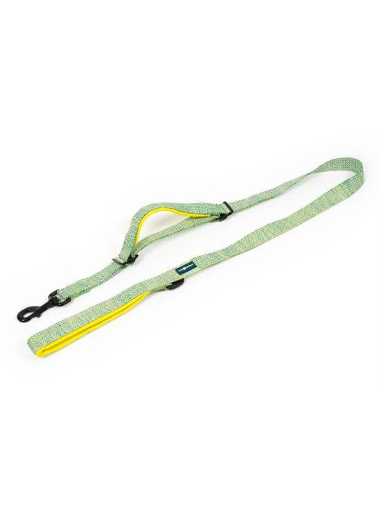 GUINZAGLIO NYLON DELUXE VERDE S/M 15MMX121CM