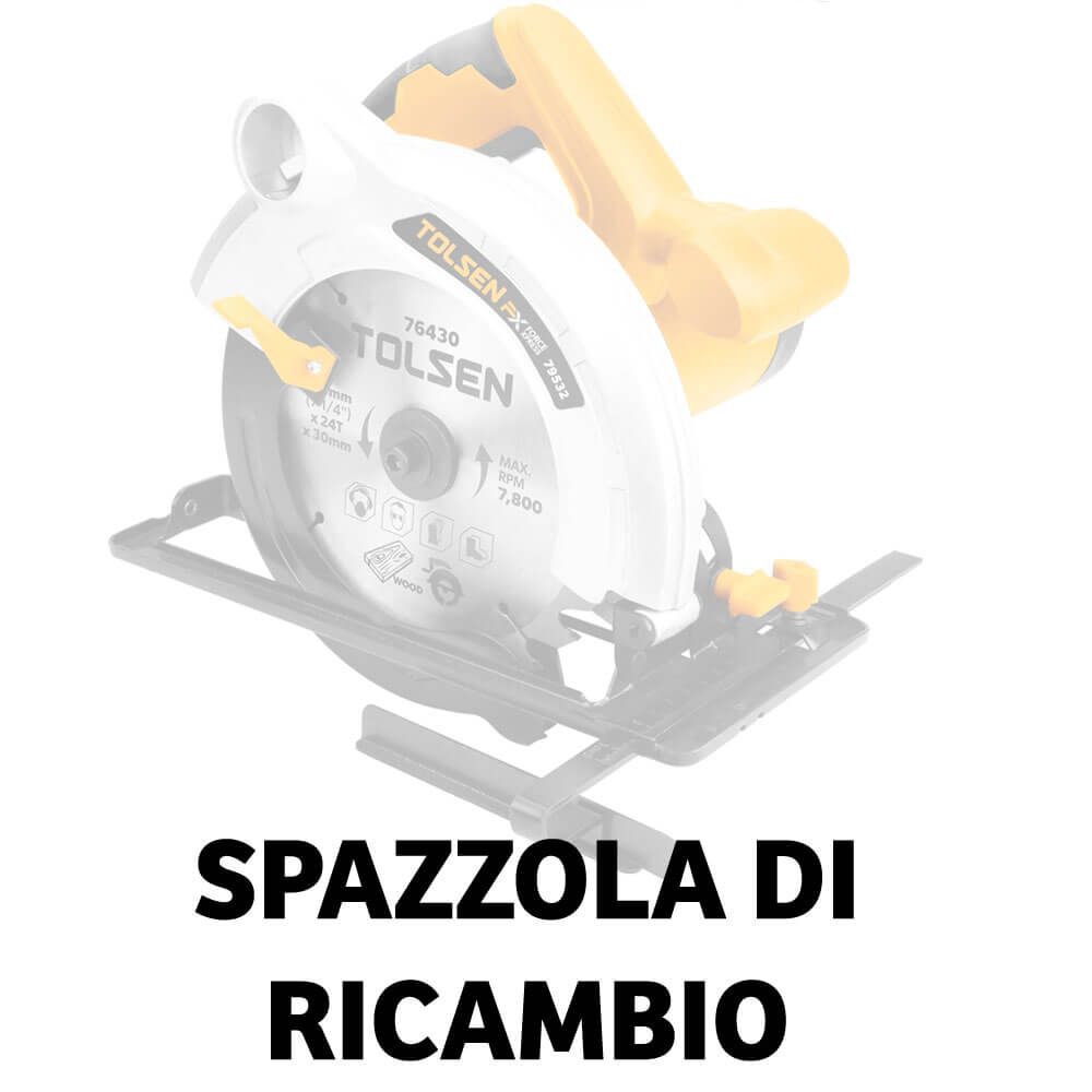 RICAMBIO SPAZZ.SEGA CIRCOLARE 1300W