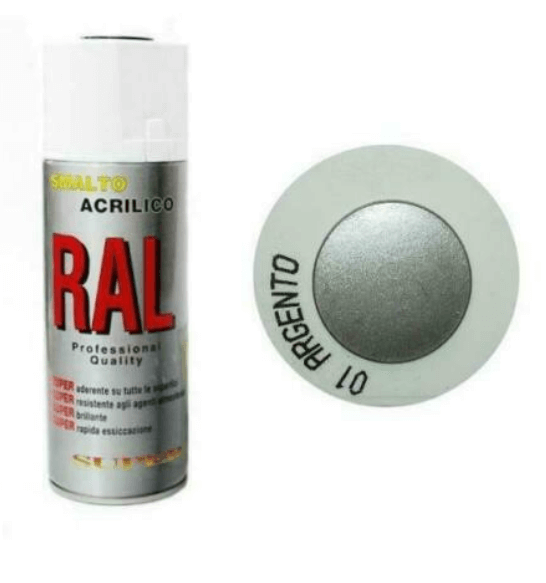 VERNICE SPRAY METALL.ML.400 ARGENTO