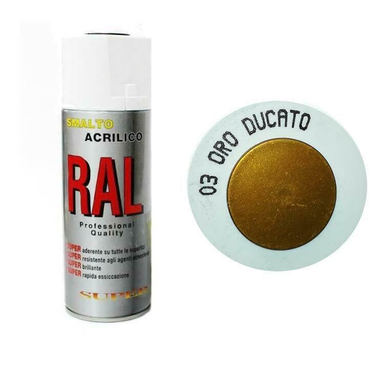 VERNICE SPRAY METALL.ML.400 ORO DUC