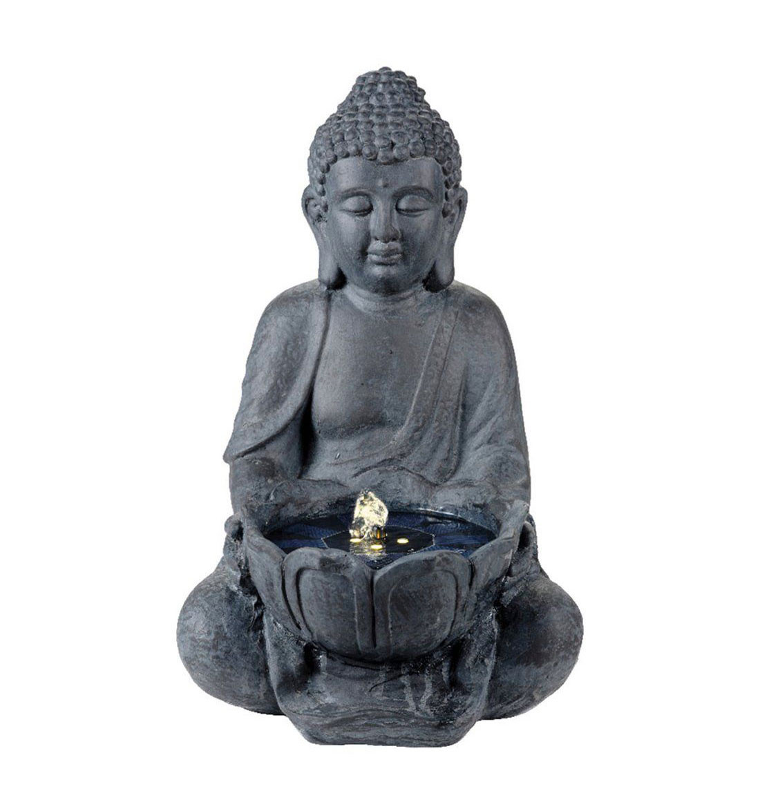 FONTANA BUDDHA SOLARE LED CM.28 ANTRACITE