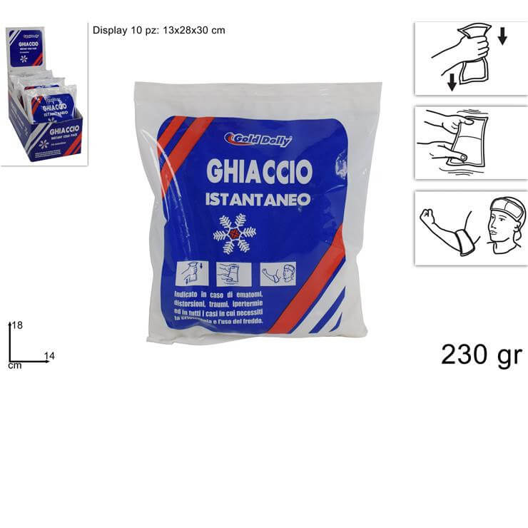 GHIACCIO ISTANTANEO MONOUSO 230 GR.