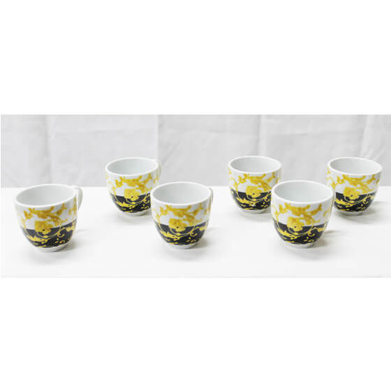 *SET 6 TAZZINE CAFFE S/P BAROQUE