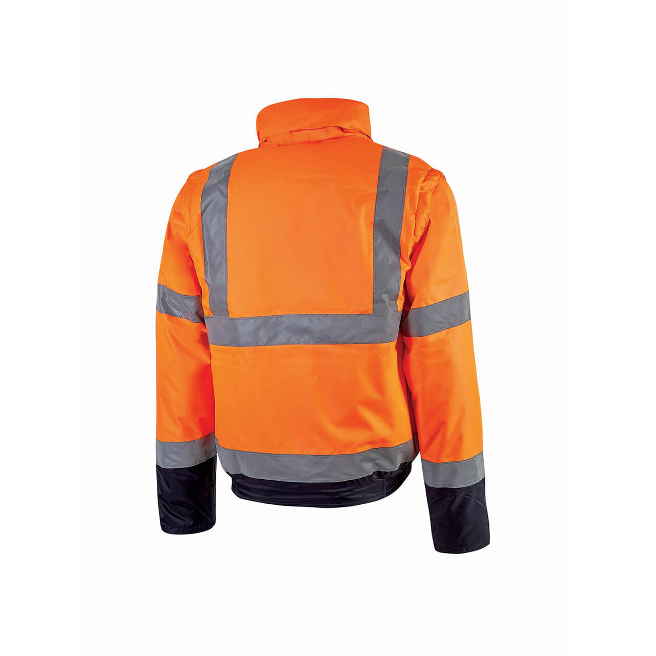 GIUB.C/MAN.STAC.HV ARANCIO FLUO XL