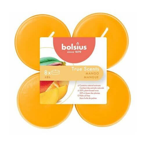 SET8 MAXI TEALIGHT PROFUMATI MANGO