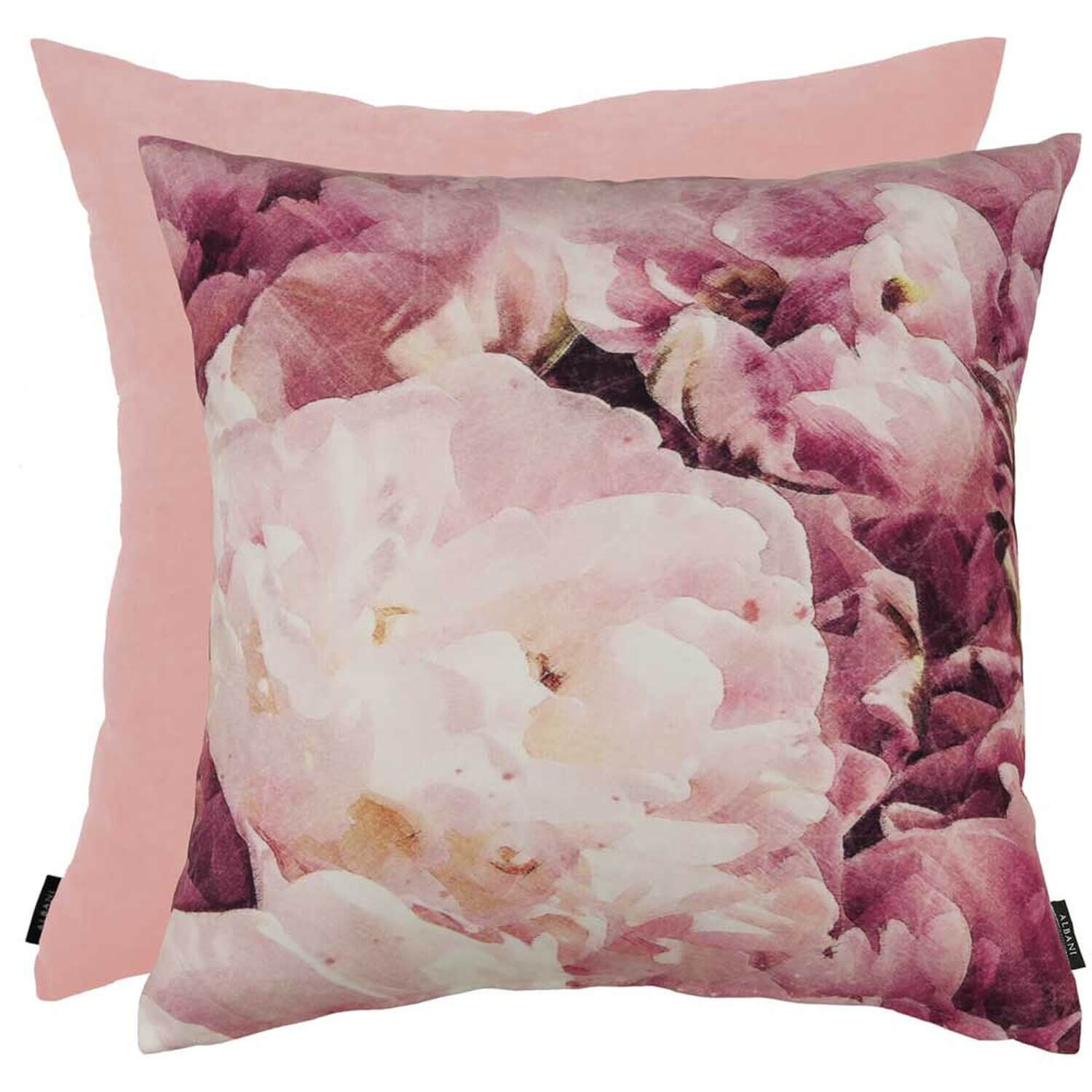 *CUSCINO FLOWERS 2 CM.45X45 ROSA