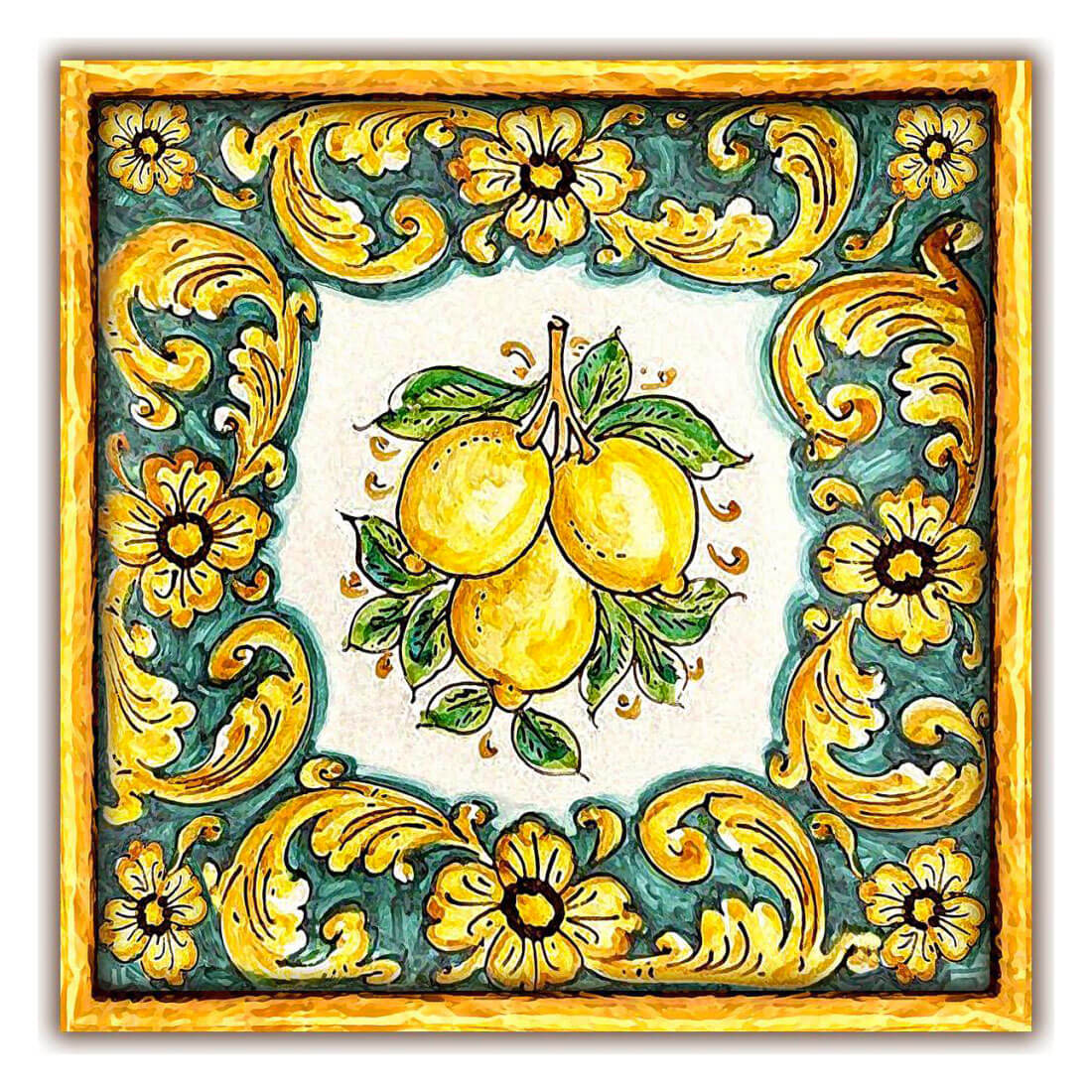 SOTTOPIATTO LEMON/SORRENTO 32X32