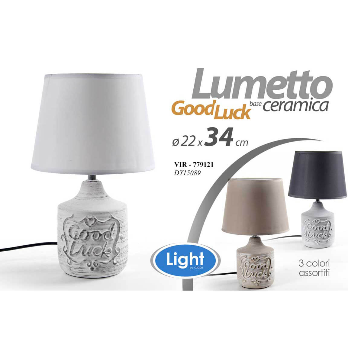 LUMETTO LUCK CM. 22X34H