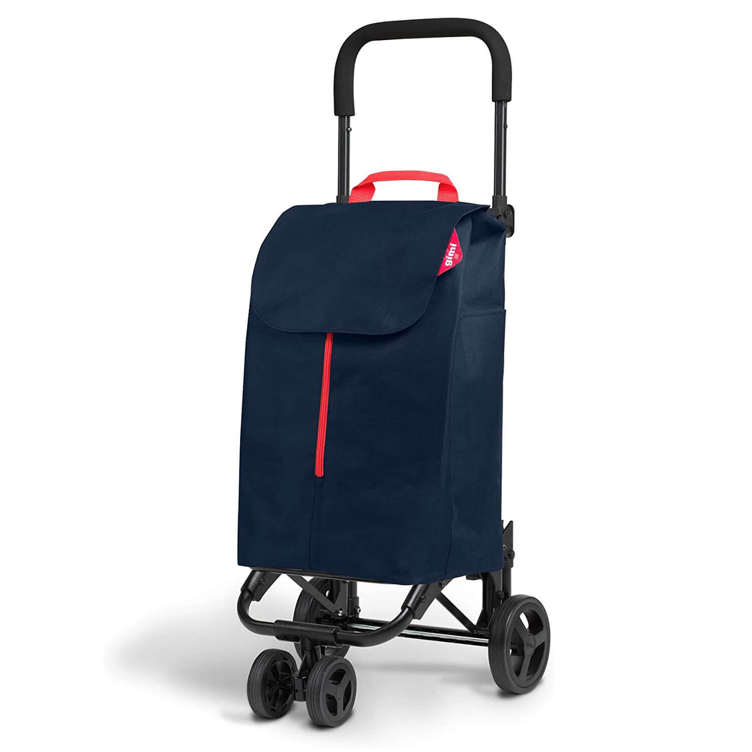 CARRELLO SPESA TWIN BLU 4RUOTE