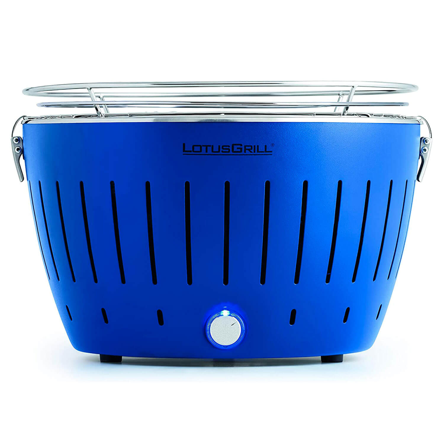 GRILL BARBECUE PORTATILE PER ESTERNO BLU