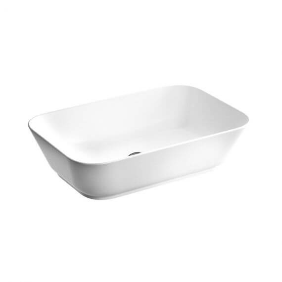 LAVABO IN CERAMICA SOFT-SQUARE CM60