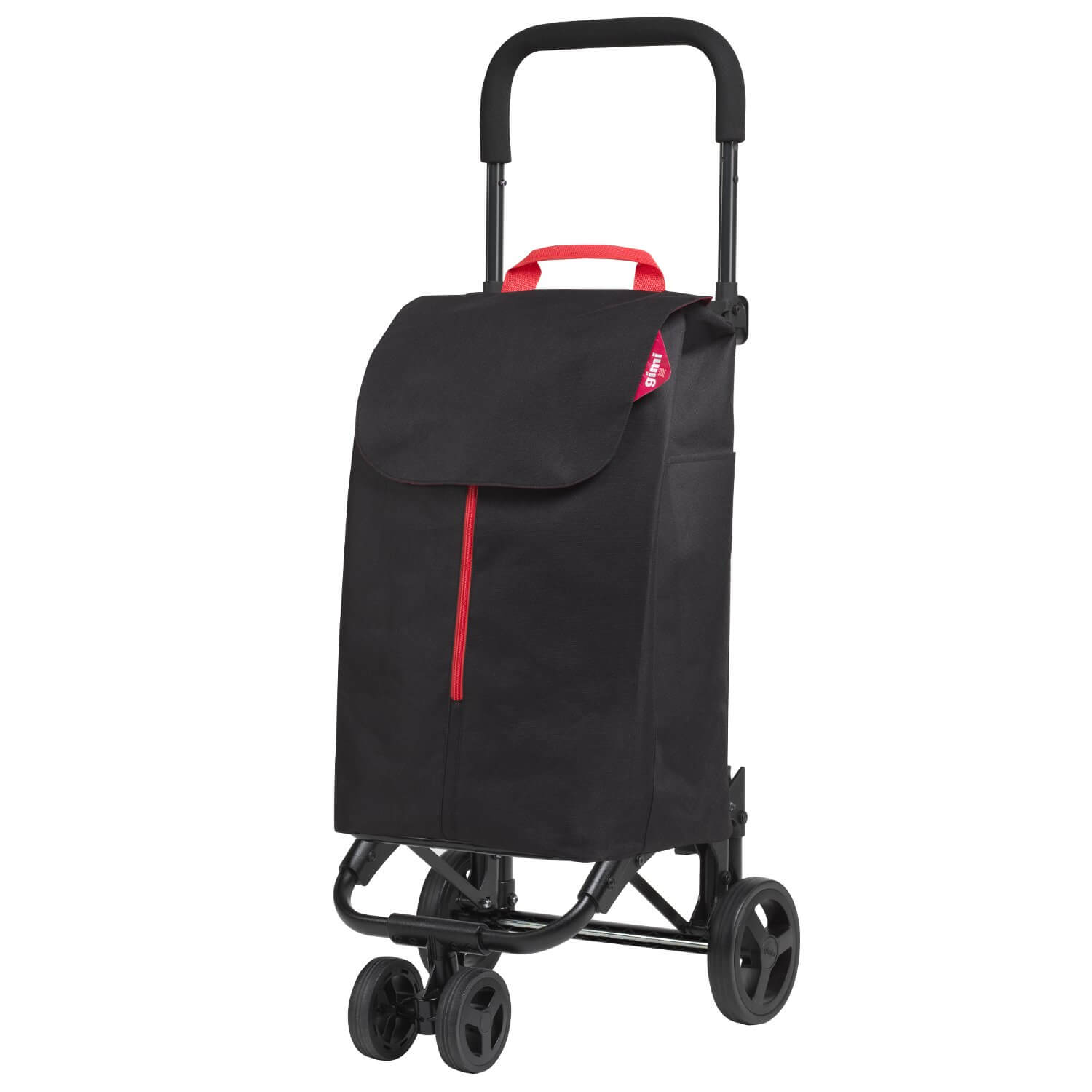 CARRELLO SPESA TWIN NERO 4RUOTE