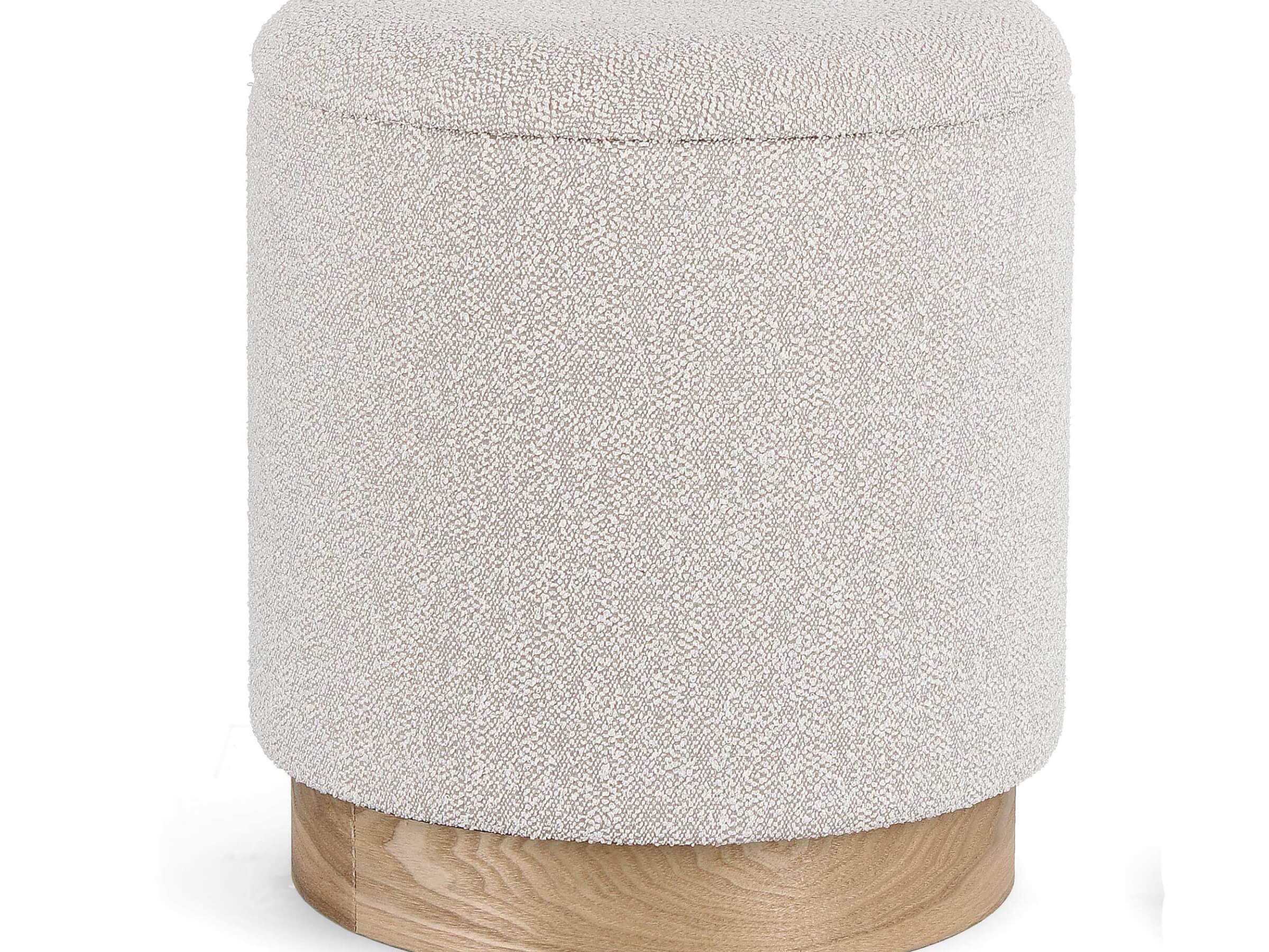 POUF CONTENITORE ZOYA GRANDE GRIGIO