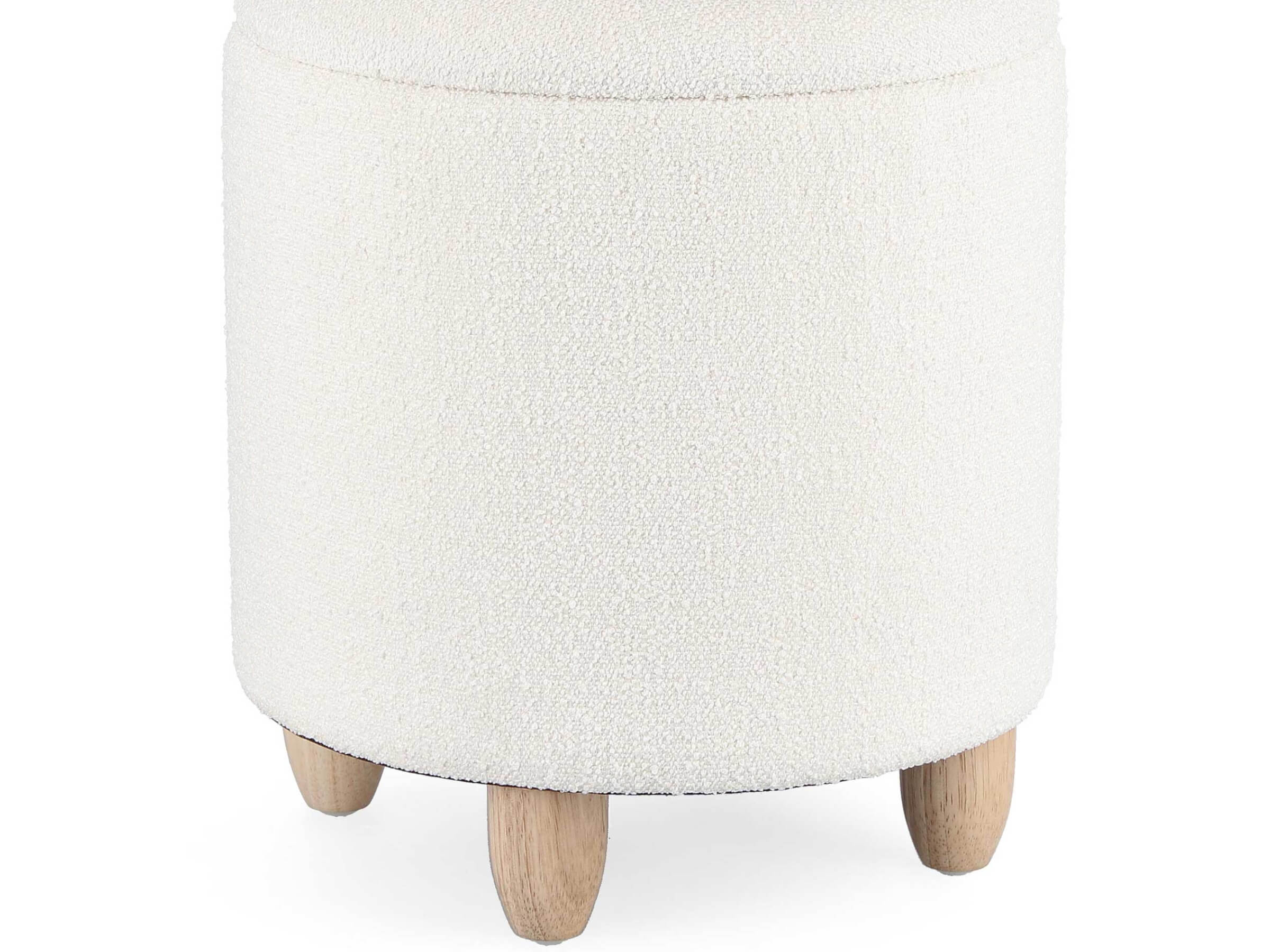 SGABELLO CONTENITORE ZENA BIANCO SGABELLO CONTENITORE ZENA BIANCO
