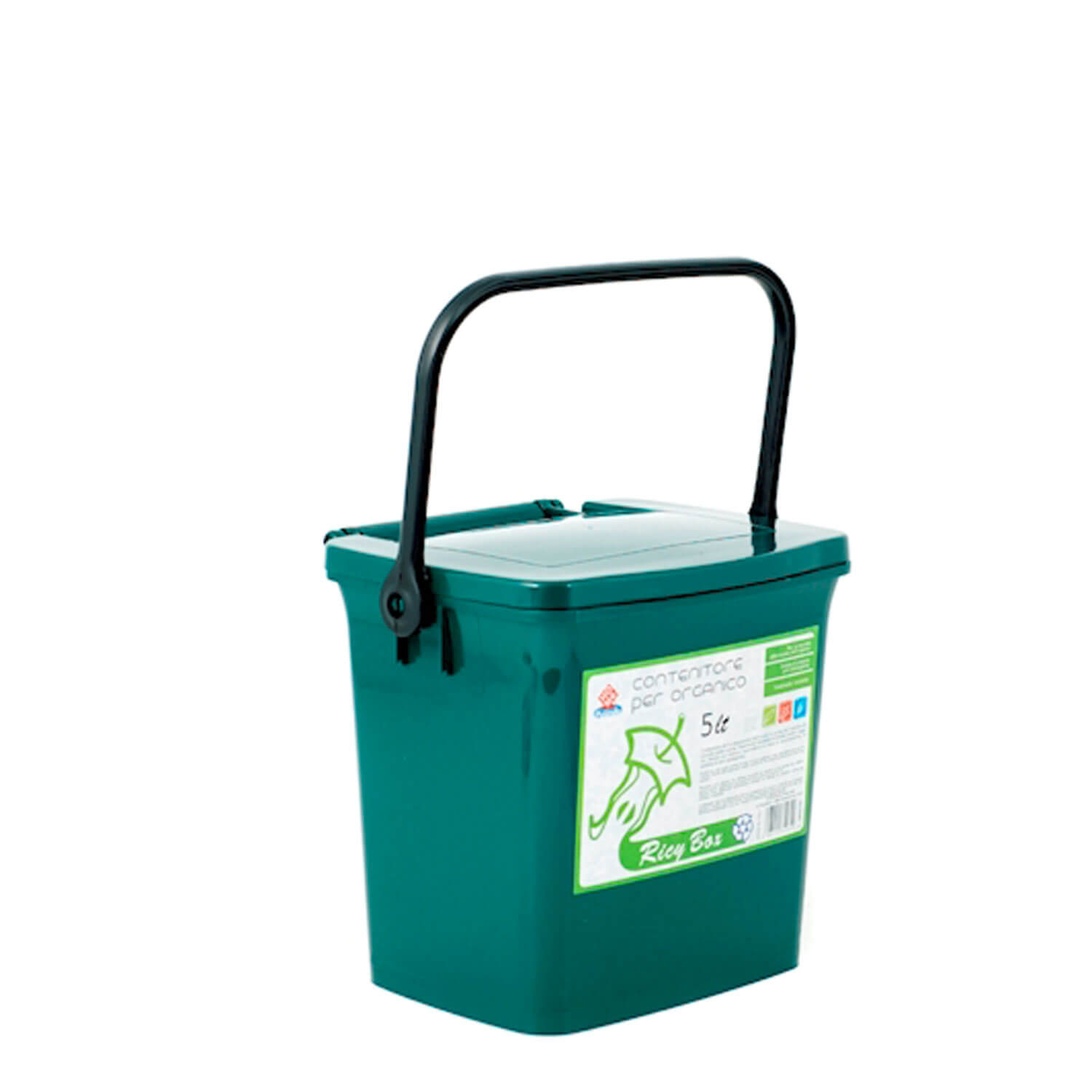 CONTENITORE UMIDO LT.5 C/C VERDE