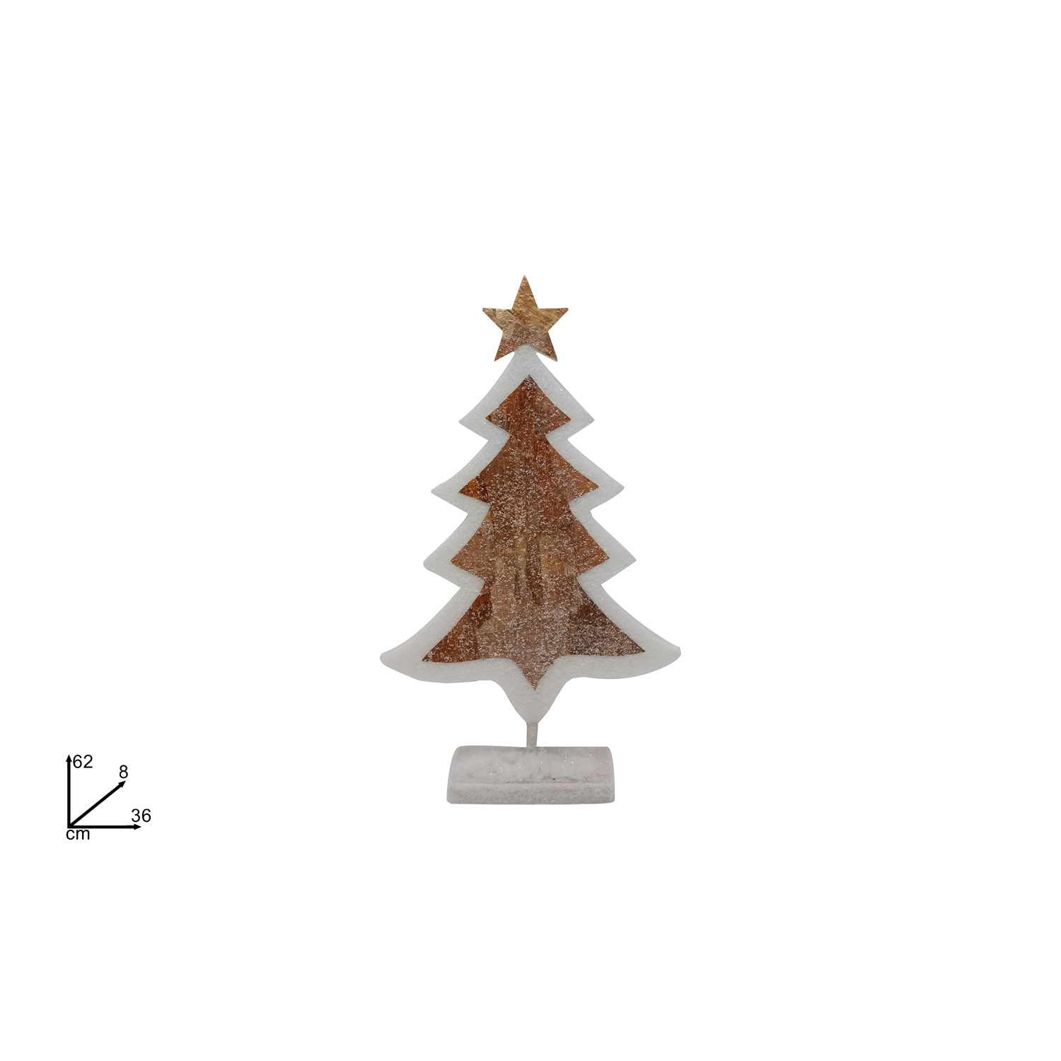 ALBERO EFFETTO LEGNO CM.62