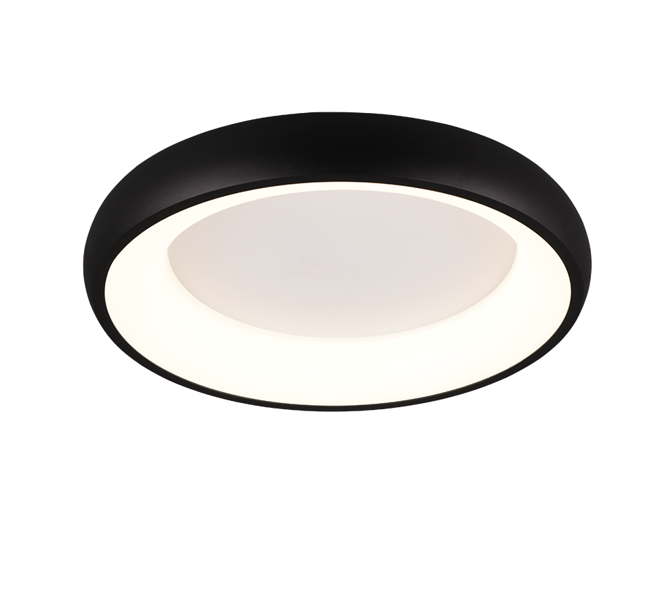 CARDONA PLAF.LED 1X30W D.45 METALLO NERO CARDONA PLAF.LED 1X30W D.45 METALLO NERO