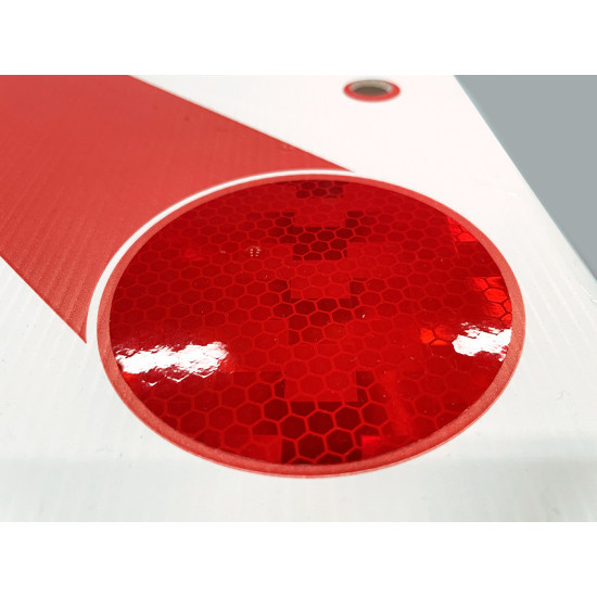 CARTELLO CARICO SPORGENTE 50X50 PVC