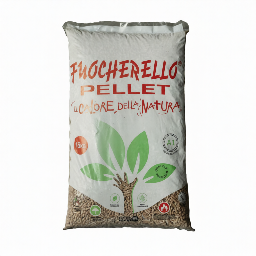 PELLETS IN BUSTA DA KG.15