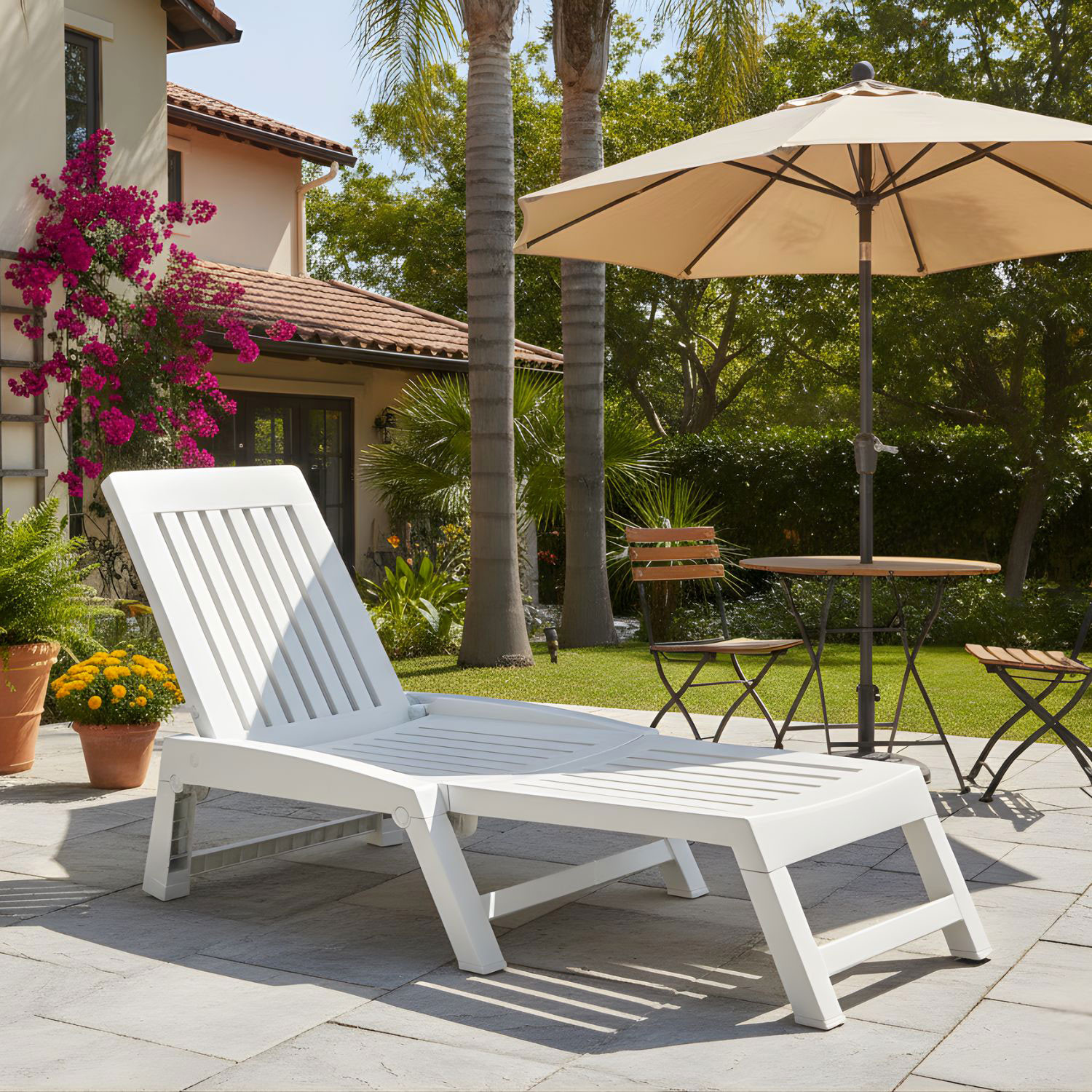 LETTINO RESINA ENEA BIANCO