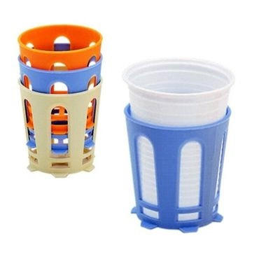 PORTABICCHIERI IN PLASTICA PZ.6